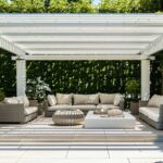 flexible weather resistant pergola design